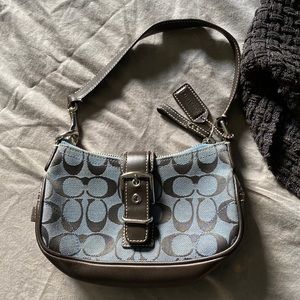 Real vintage coach mini bag shoulder bag purse